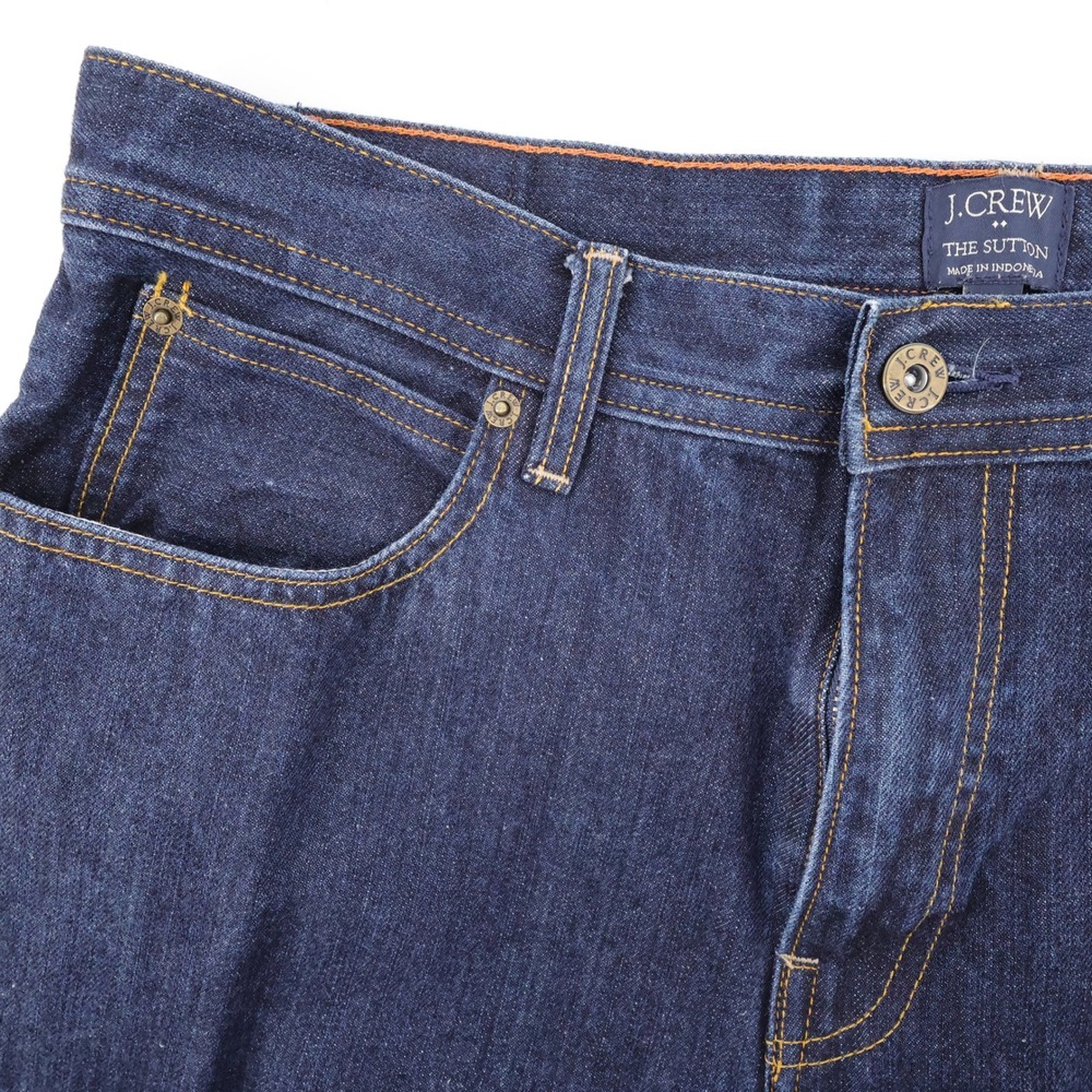 J.Crew The Sutton Straight Leg Jeans Blue Mens 33x32 (measures 30")